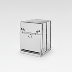 Opvouwbare RVS-koker