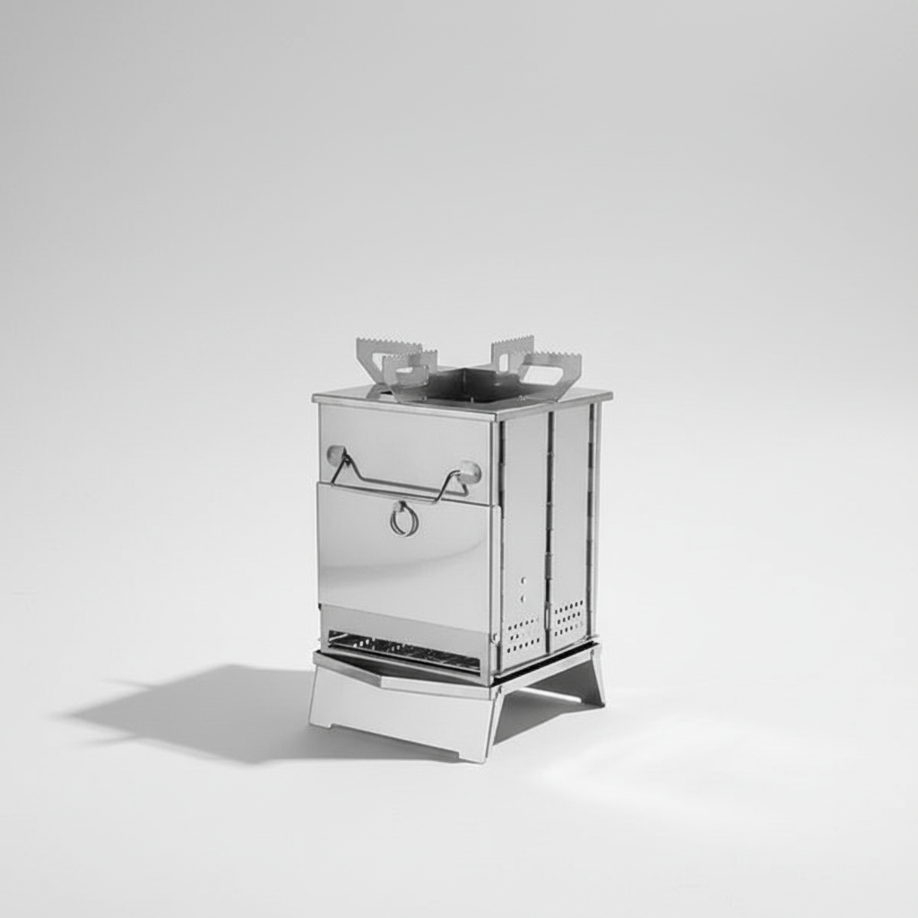 Opvouwbare RVS-koker