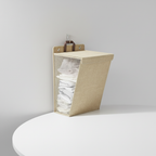 Opvouwbare wandhouder wasmand
