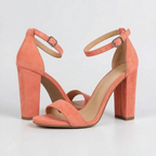 Feestelijke blokhaksandalen