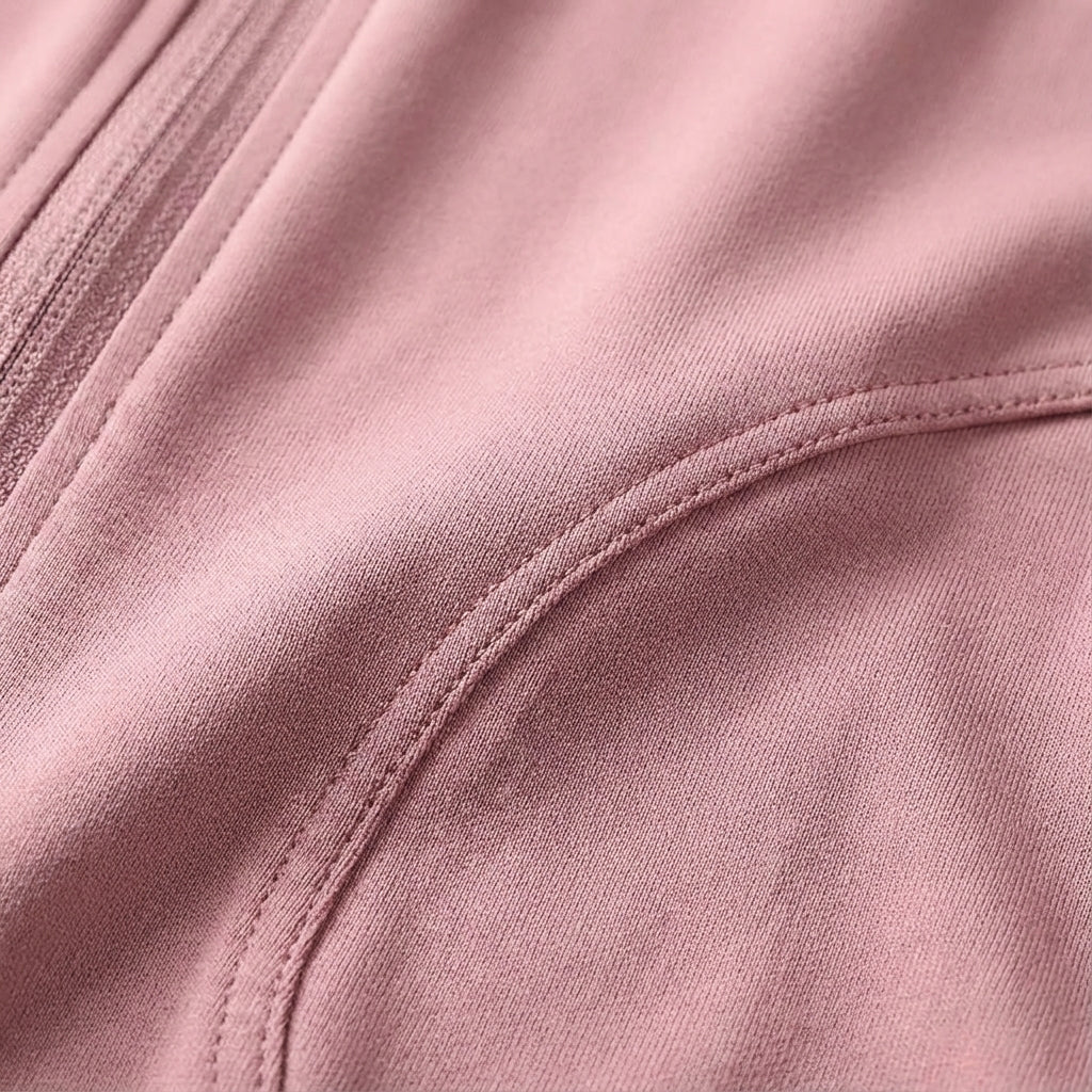 Figuuraccentuerende activewearjacke van stretch