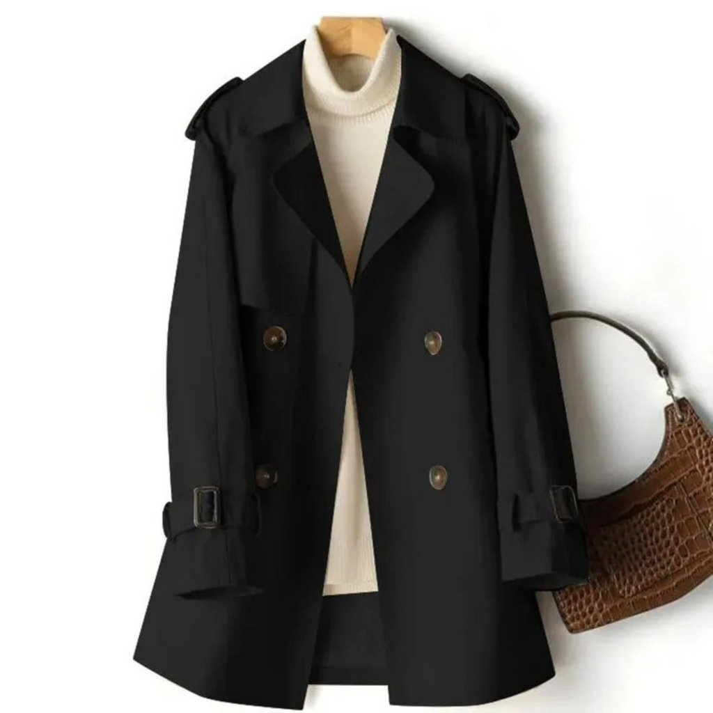 Lange dames trenchcoat – Liva