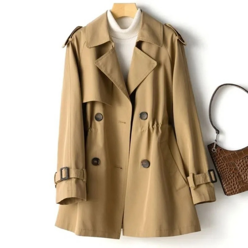 Lange dames trenchcoat – Liva