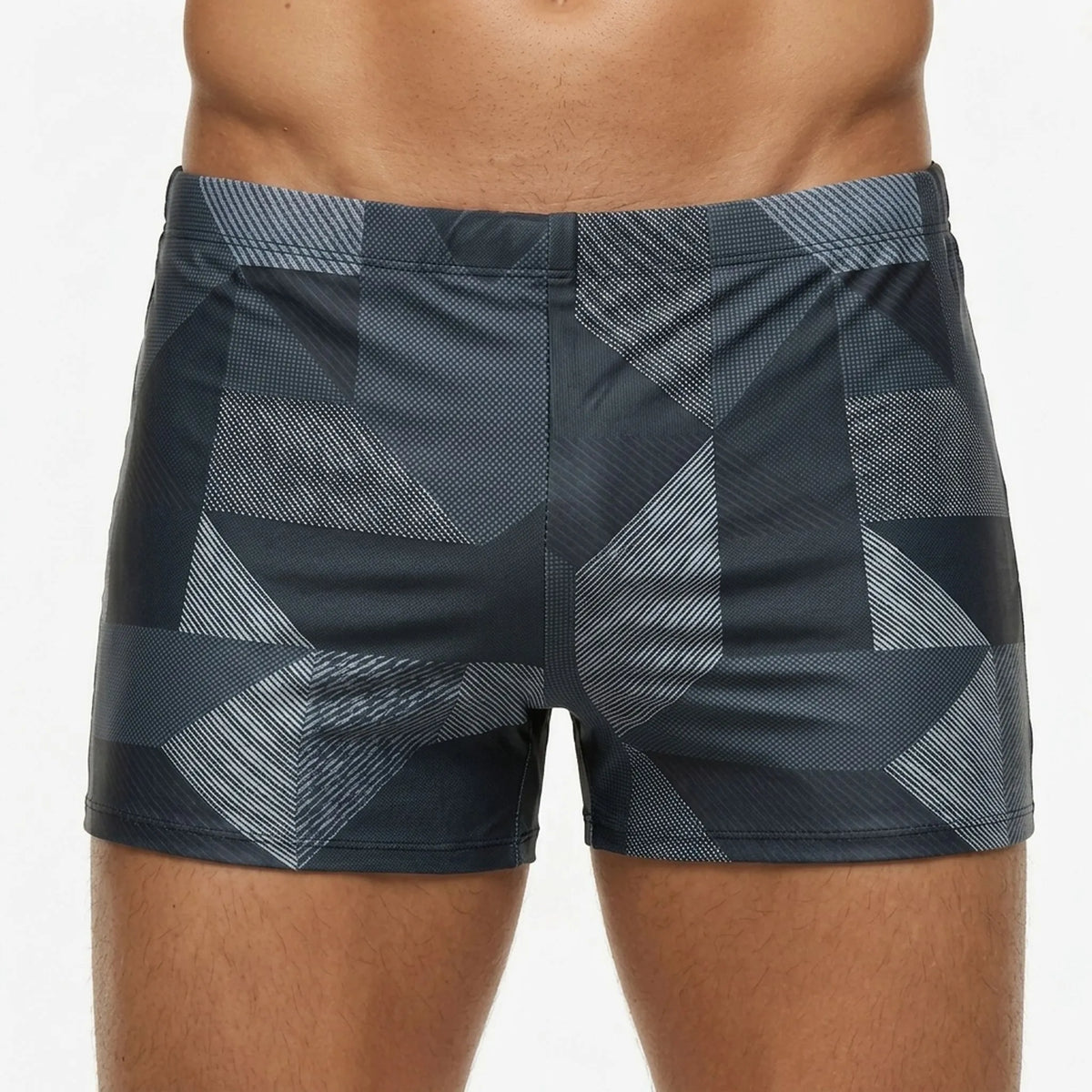 Getailleerde sportieve zwemshorts