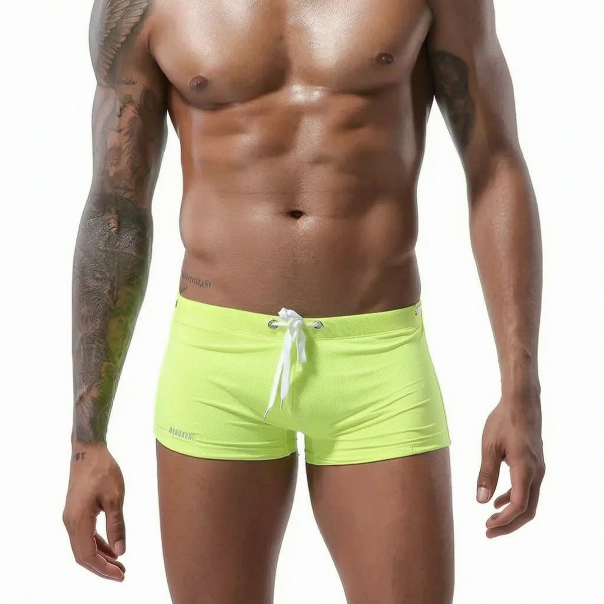 Slim-fit zwembroek met lage taille