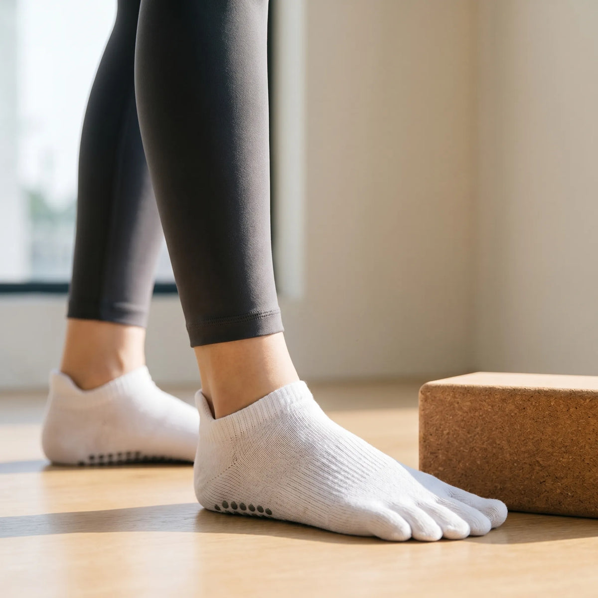 Antislip teensokken