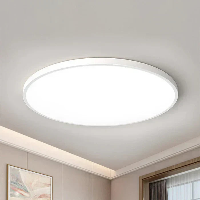 Platte minimalistische plafondlamp