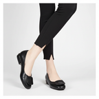 Platte comfortschoen met hak