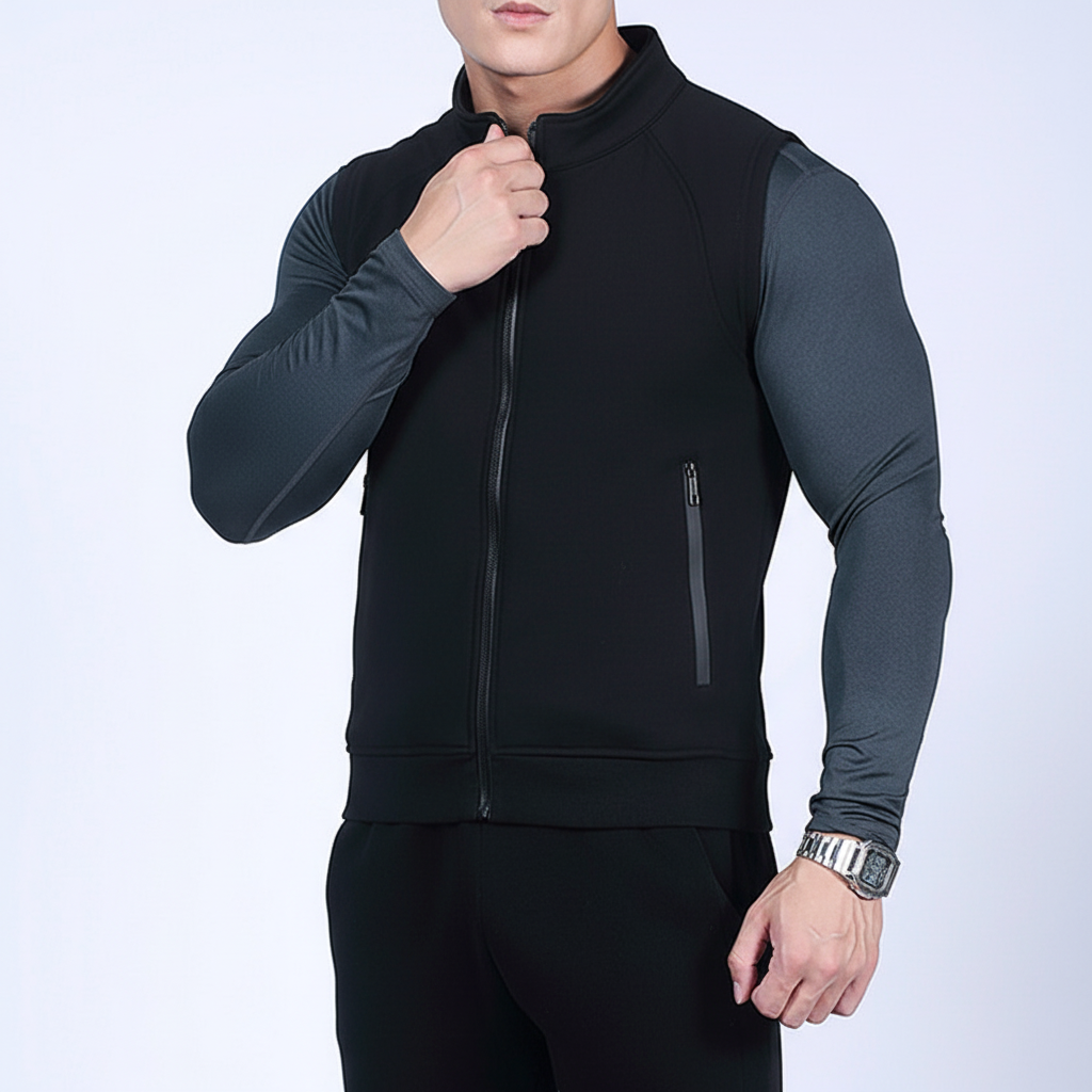 Fleece gevoerde vrijetijdsgilet