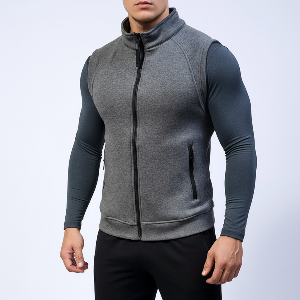 Fleece gevoerde vrijetijdsgilet