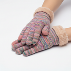 Fleece gevoerde touchscreen handschoenen