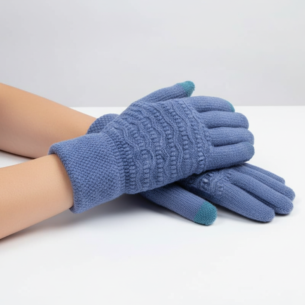 Fleece gevoerde touchscreen handschoenen