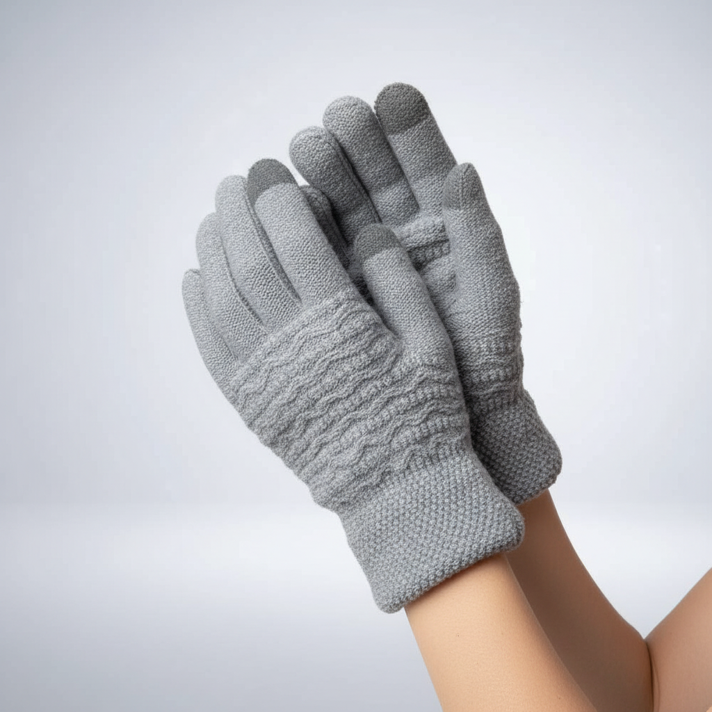 Fleece gevoerde touchscreen handschoenen