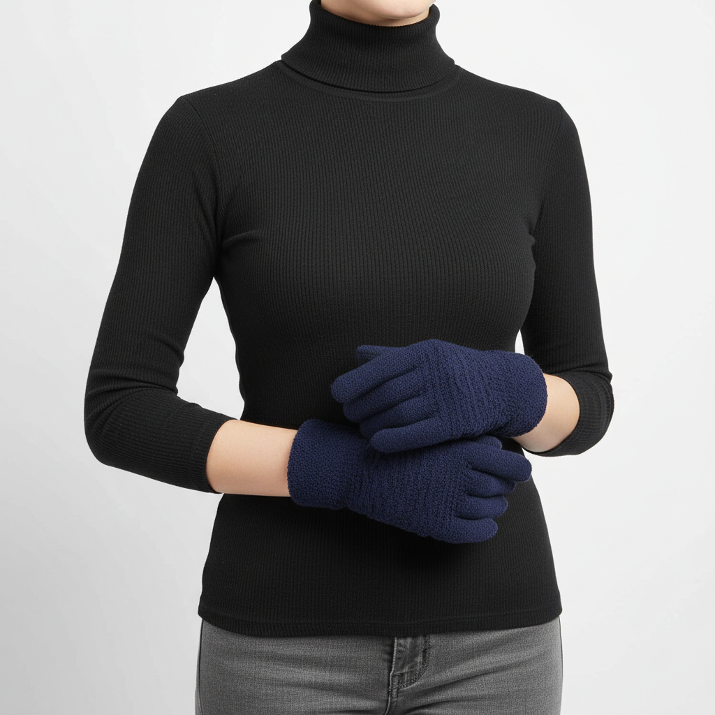 Fleece gevoerde touchscreen handschoenen