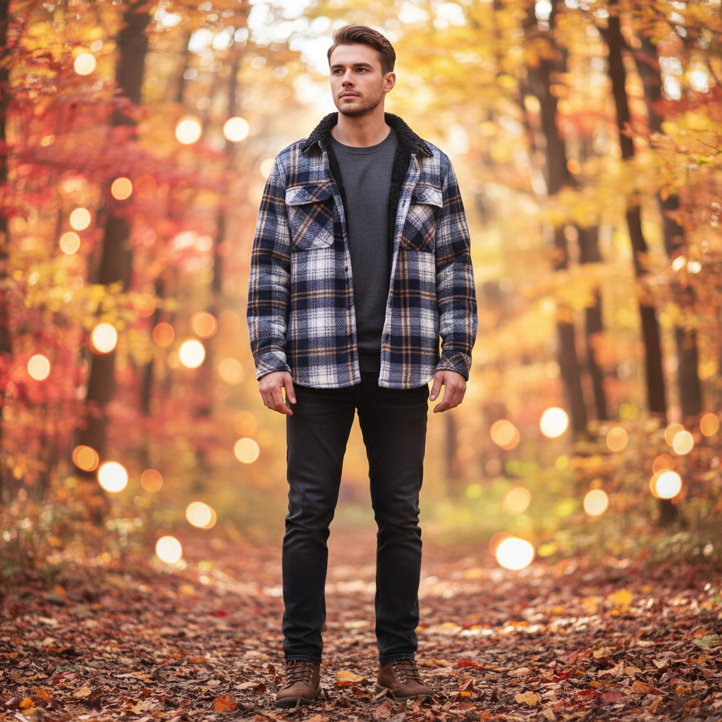 Fleece gevoerde jas