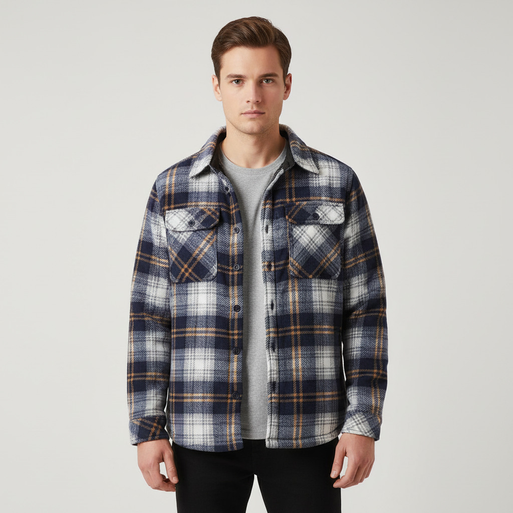 Fleece gevoerde jas