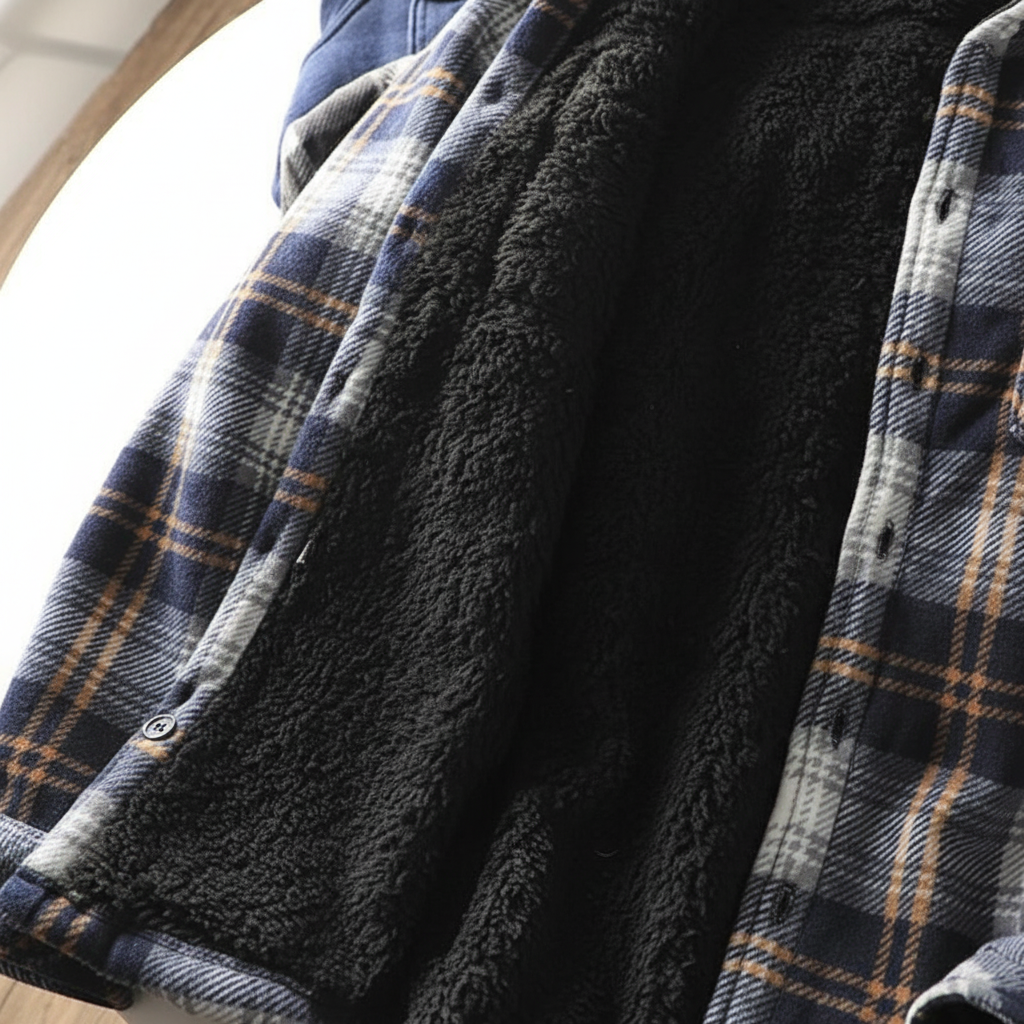 Fleece gevoerde jas