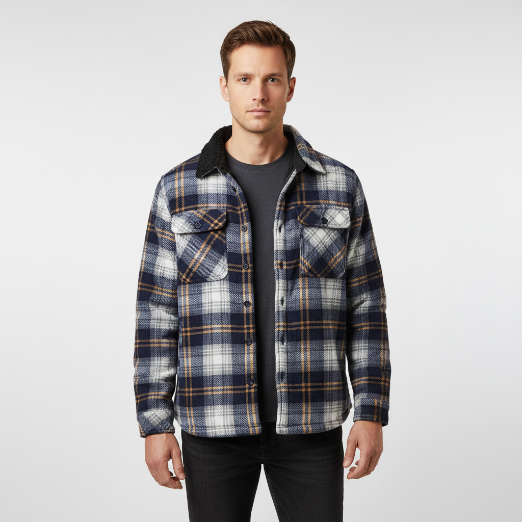 Fleece gevoerde jas