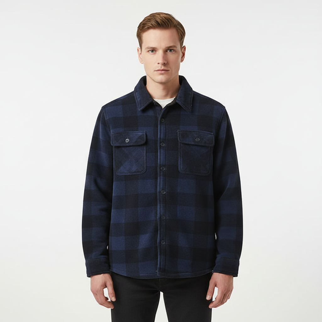 Fleece gevoerde jas