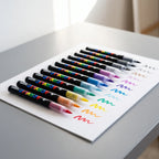 Verfmarkers met flexibele punt