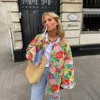 Print damesblazer