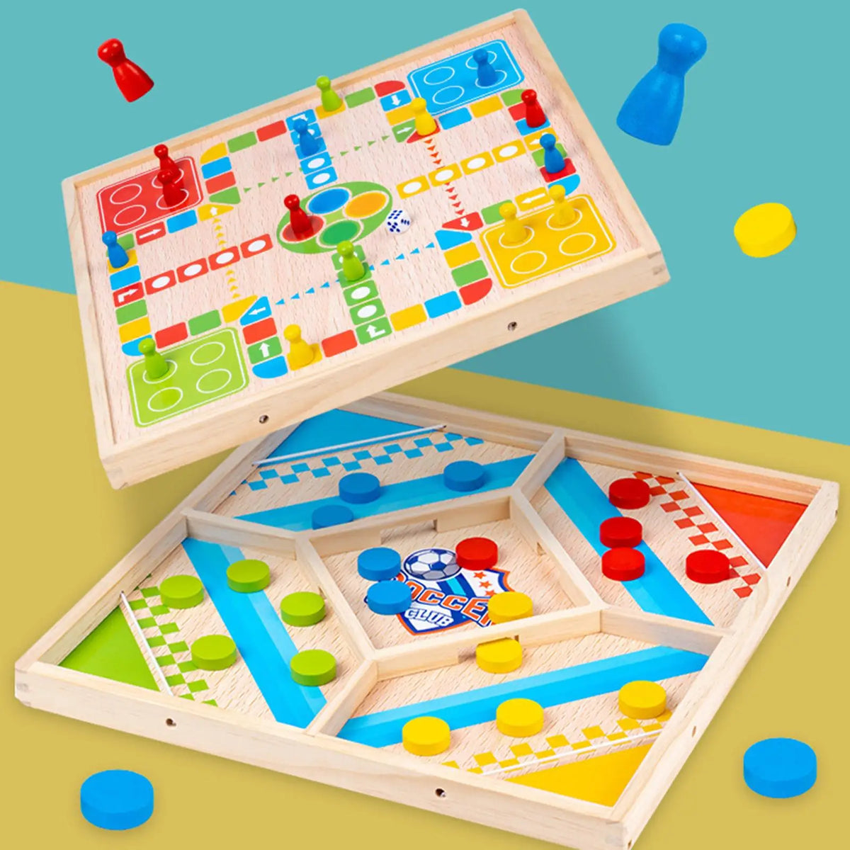 2-in-1 educatief bordspel