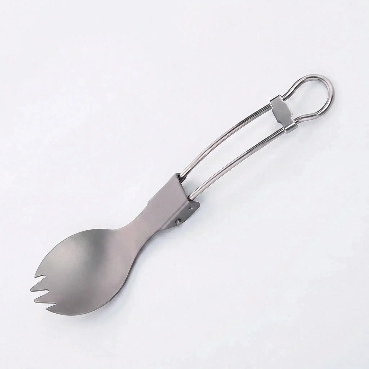 Opvouwbare titanium spork