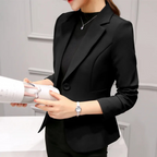 Nette slanke damesblazer met zakken