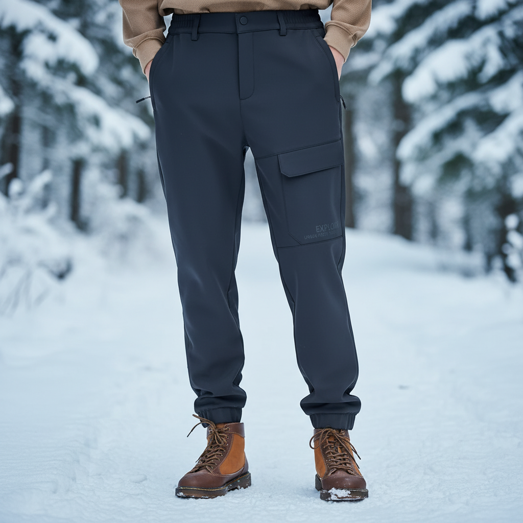 Vrijetijdsbroek met fleecevoering