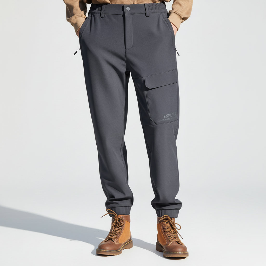 Vrijetijdsbroek met fleecevoering