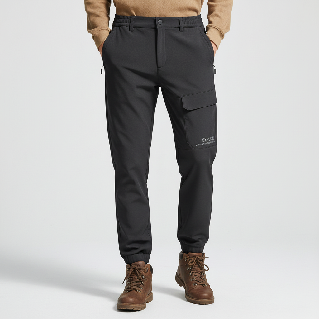 Vrijetijdsbroek met fleecevoering