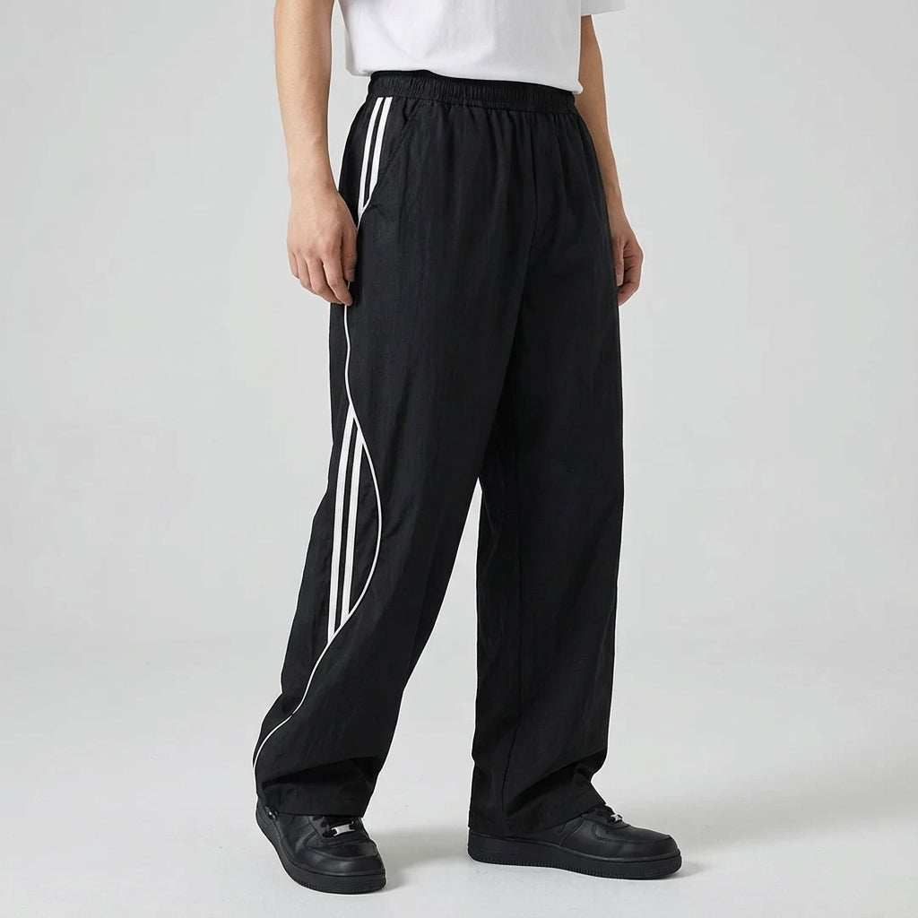 Vrijetijd jogpants met zijkanten