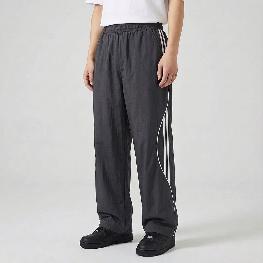 Vrijetijd jogpants met zijkanten