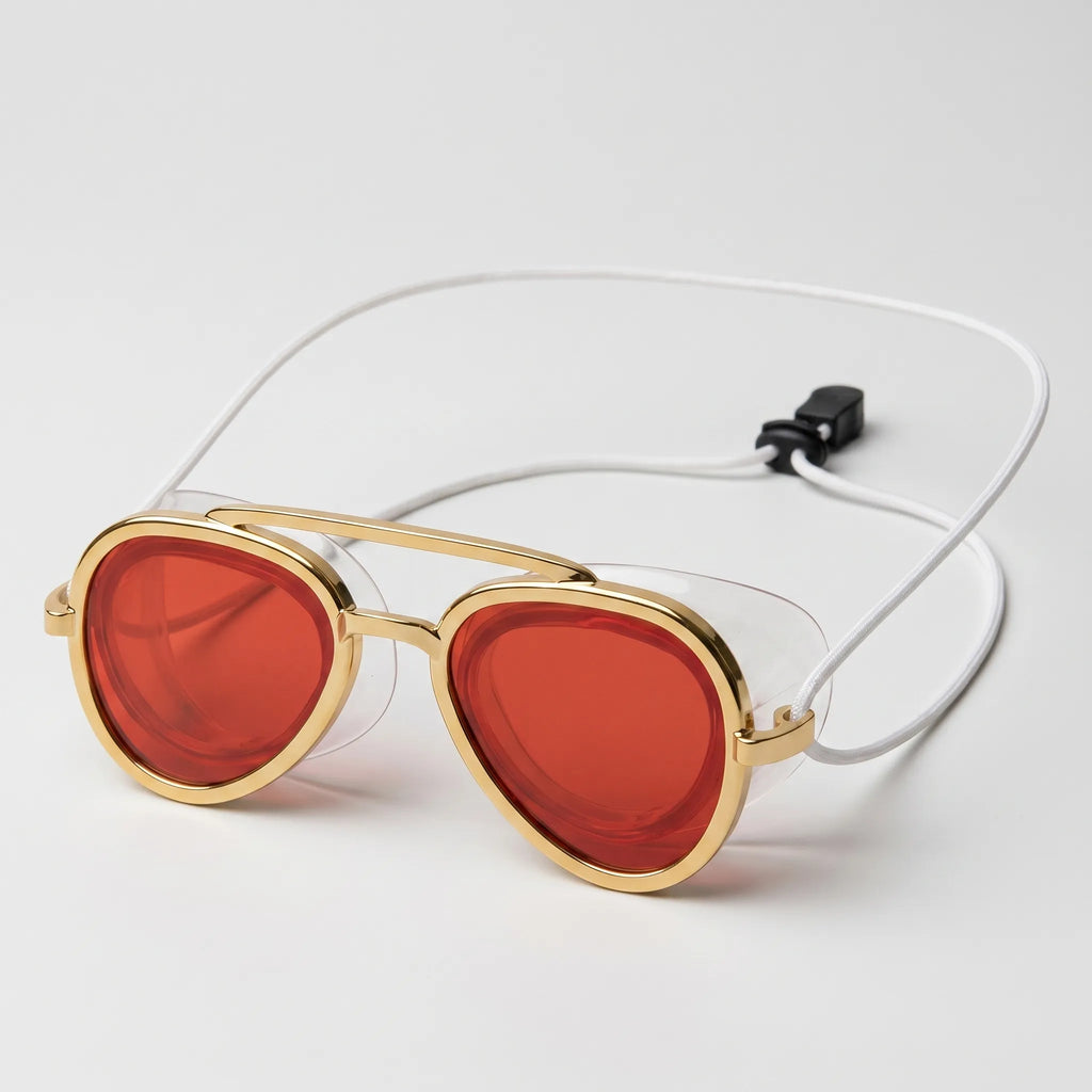 Aviator-zwembril met volledig zicht
