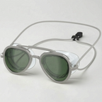 Aviator-zwembril met volledig zicht