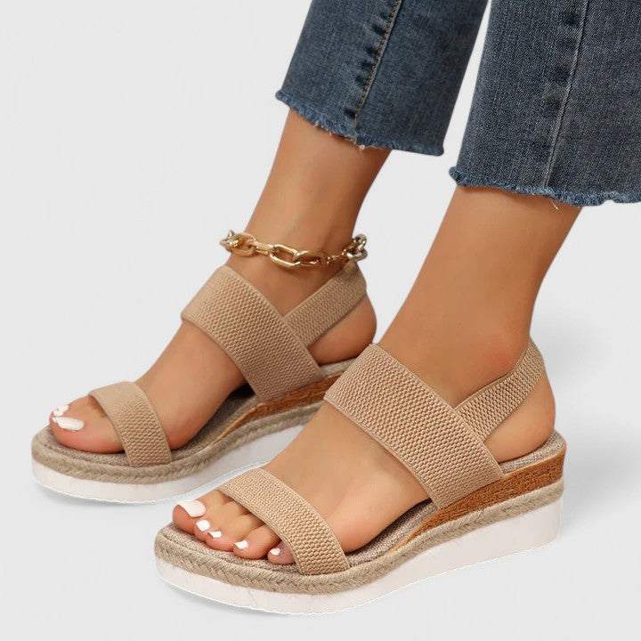Sandalen met voetboogsteun en ruimte voor eigen inlegzolen