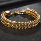 Slangenkettingarmband voor heren
