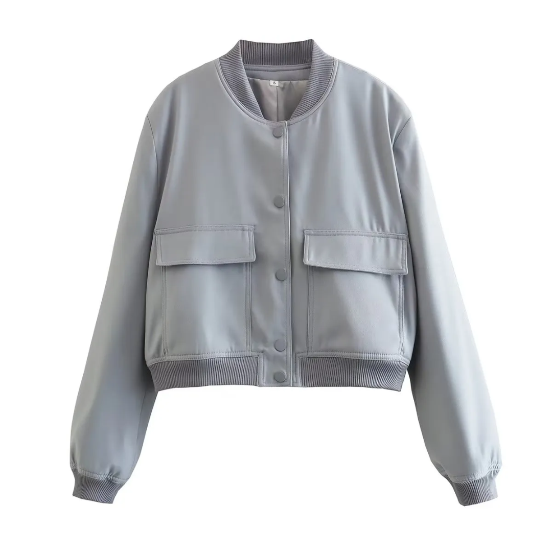 Kort varsityjack Crystal
