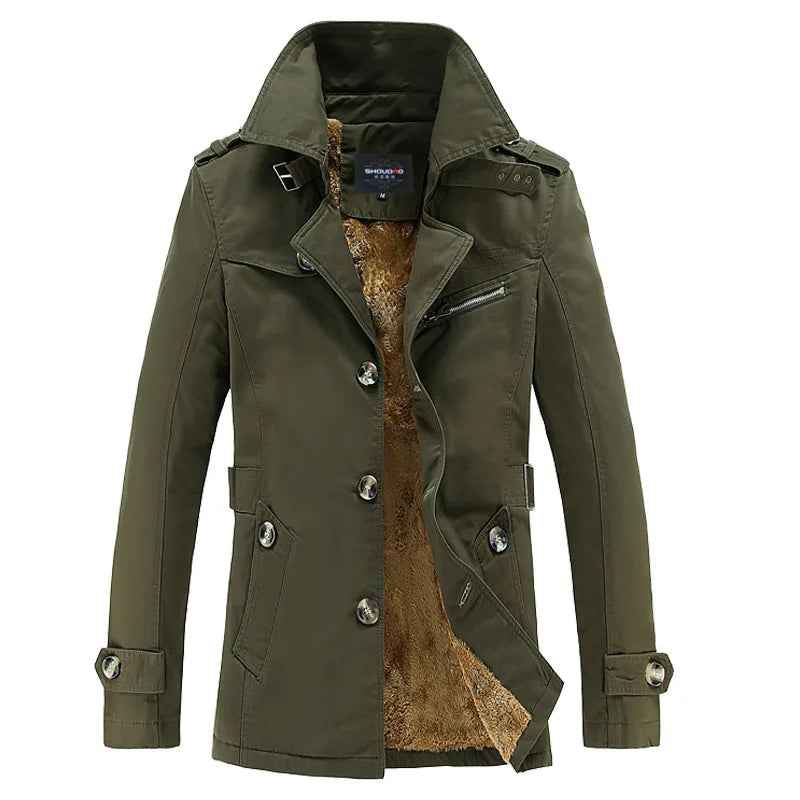 Michiel winter trenchcoat