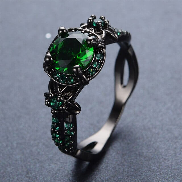 Edelsteen zirkonia ring