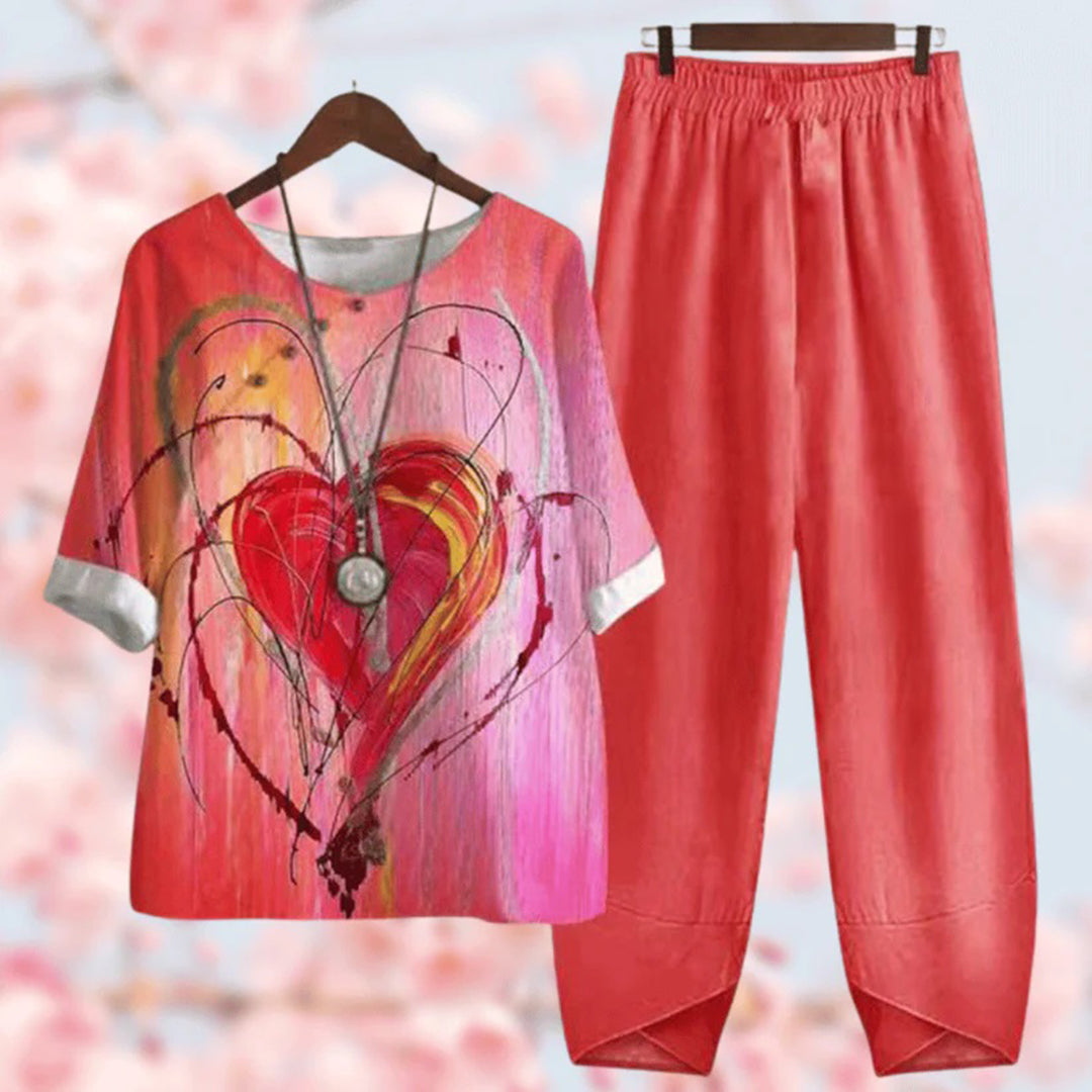 Tweedelige dames zomer set