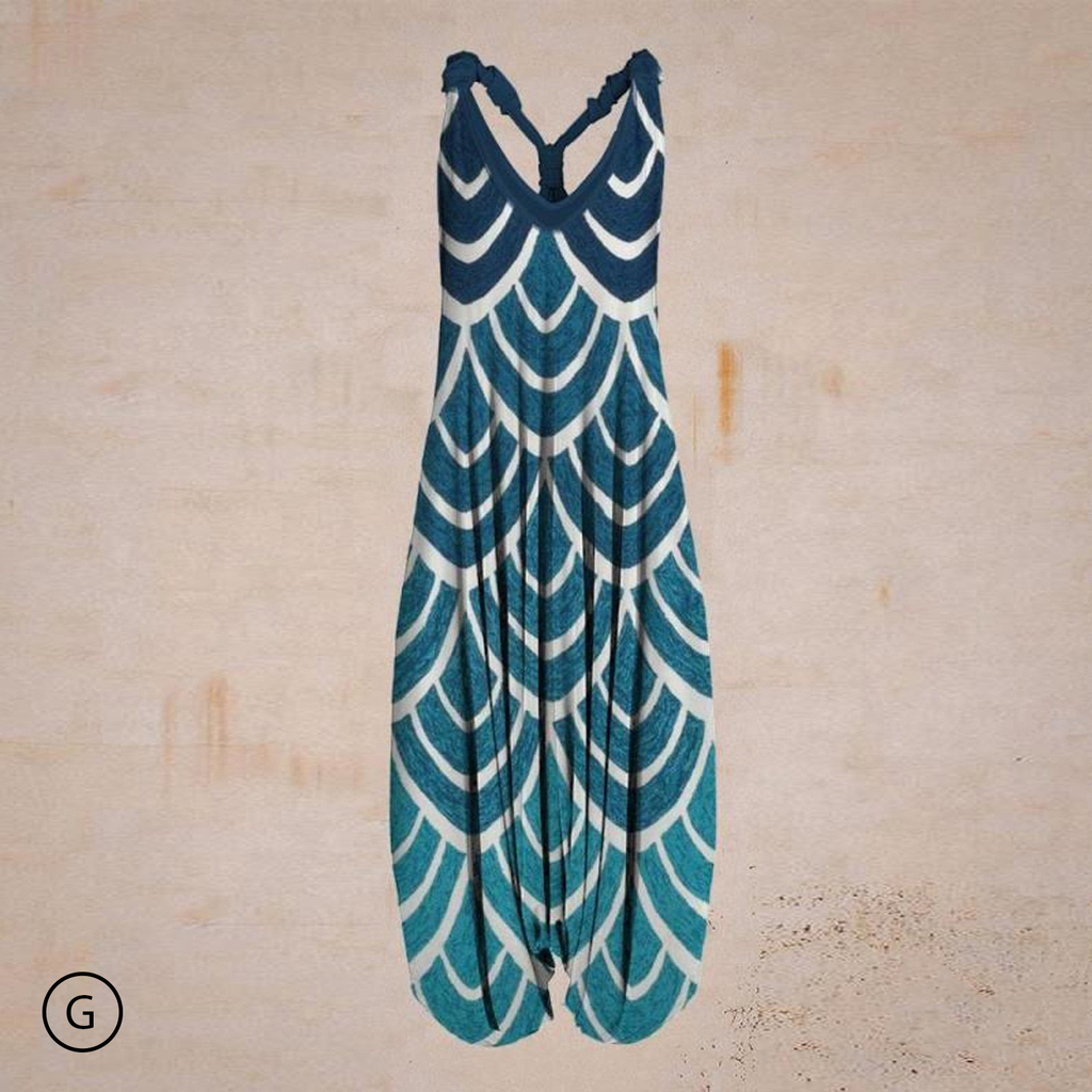 Losvallende damesjumpsuit