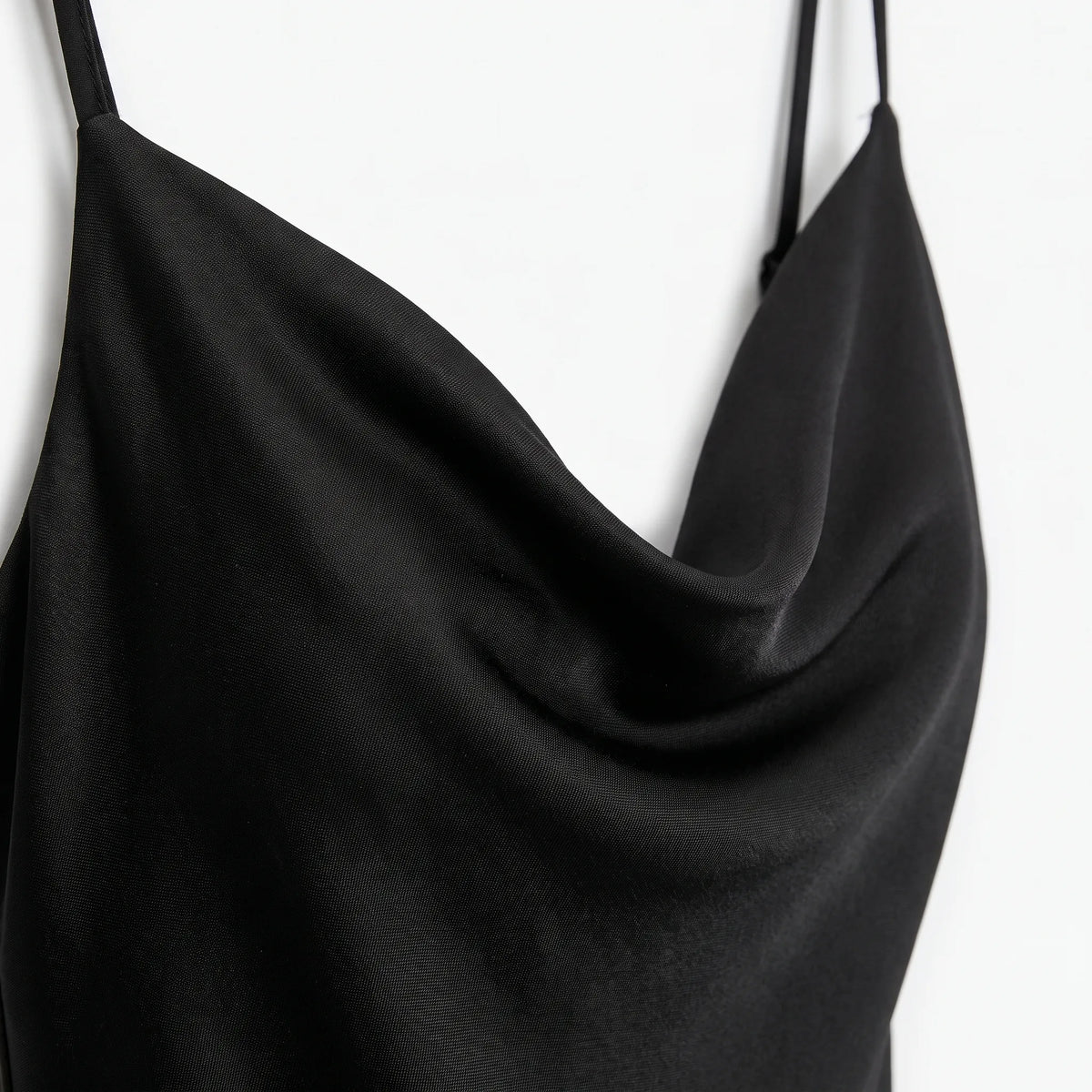 Gedrapeerde slipdress