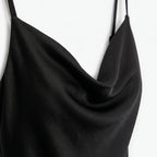 Gedrapeerde slipdress