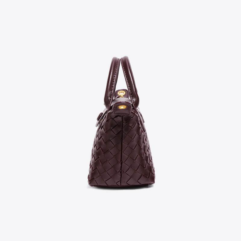 Gevlochten mini tas