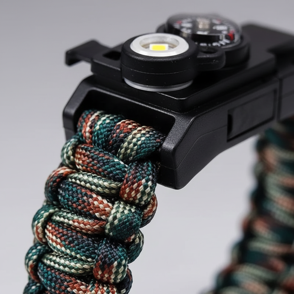 Vlechtbare 550 paracord armband