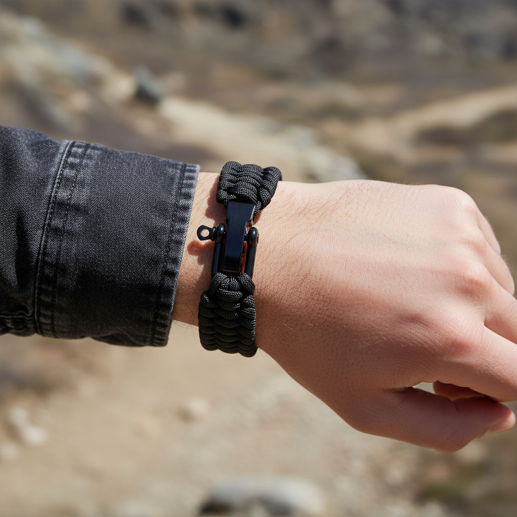 Vlecht paracord armband