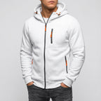 Gevoerde casual fleece jack