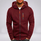 Gevoerde casual fleece jack