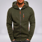 Gevoerde casual fleece jack